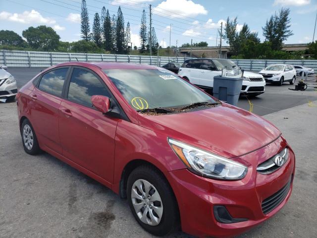 HYUNDAI ACCENT SE 2016 with VIN KMHCT4AE3GU138961 - Photo from auction