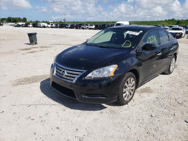 Photo 2 from auction – 2014 NISSAN SENTRA S with VIN 3N1AB7AP0EY200900