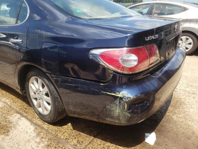 Photo 9 from auction – 2004 LEXUS ES 330 with VIN JTHBA30G840006587