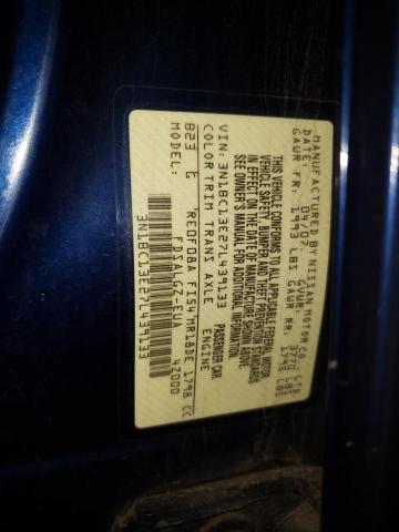 Photo 10 from auction – 2007 NISSAN VERSA S with VIN 3N1BC13E27L439133
