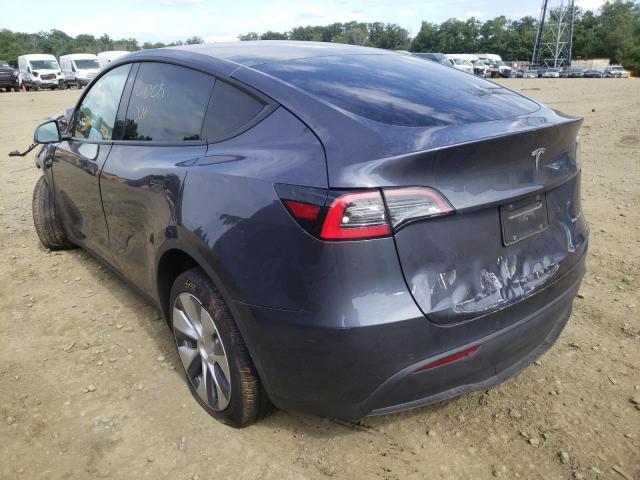 Photo 3 from auction – 2020 TESLA MODEL Y with VIN 5YJYGDEE7LF044917