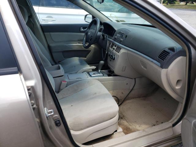 Photo 5 from auction – 2008 HYUNDAI SONATA GLS with VIN 5NPET46C68H387237