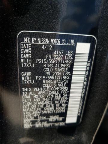 Photo 10 from auction – 2012 NISSAN JUKE S with VIN JN8AF5MV8CT122294