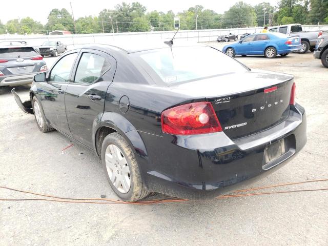 Photo 3 from auction – 2012 DODGE AVENGER SE with VIN 1C3CDZAB2CN238398