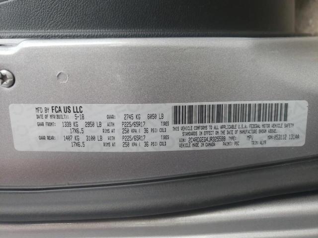 Photo 10 from auction – 2018 DODGE GRAND CARA with VIN 2C4RDGEG4JR325588