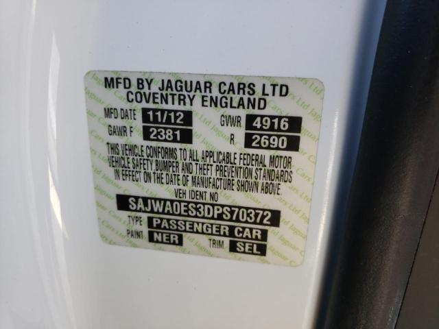 Photo 10 from auction – 2013 JAGUAR XF with VIN SAJWA0ES3DPS70372