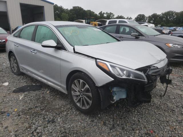 HYUNDAI SONATA SPO 2015 with VIN 5NPE34AF2FH093378 - Photo from auction