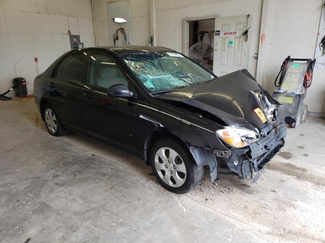 KIA SPECTRA EX 2007 with VIN KNAFE121875377077 - Photo from auction