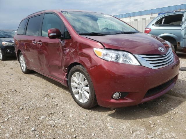 TOYOTA SIENNA XLE 2014 with VIN 5TDYK3DC1ES469671 - Photo from auction