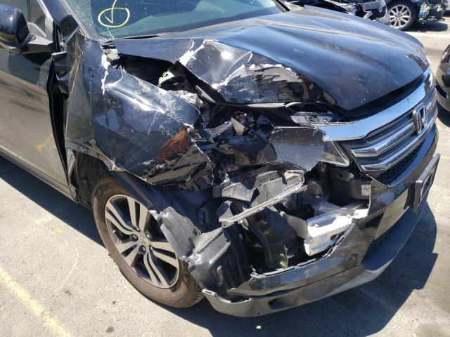 Photo 9 from auction – 2017 HONDA PILOT EXLN with VIN 5FNYF5H76HB034330