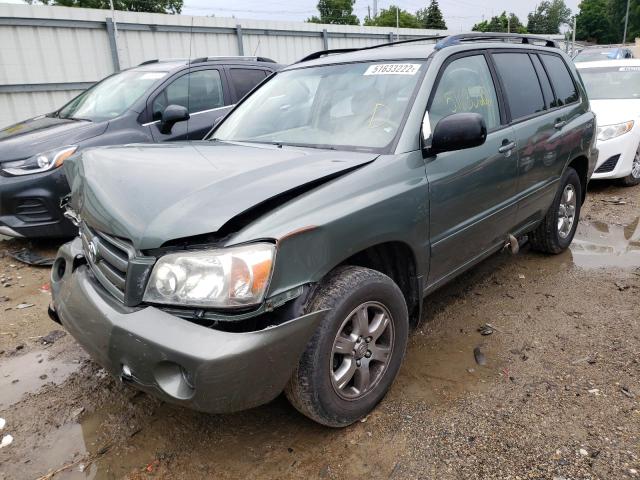 Photo 2 from auction – 2005 TOYOTA HIGHLANDER with VIN JTEGP21A350063593