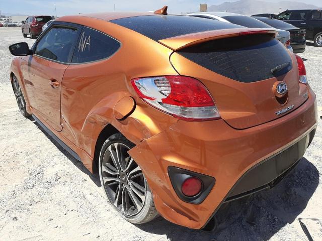 Photo 3 from auction – 2016 HYUNDAI VELOSTER T with VIN KMHTC6AEXGU285242