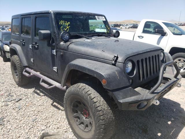 JEEP WRANGLER U 2014 with VIN 1C4BJWFG4EL100489 - Photo from auction