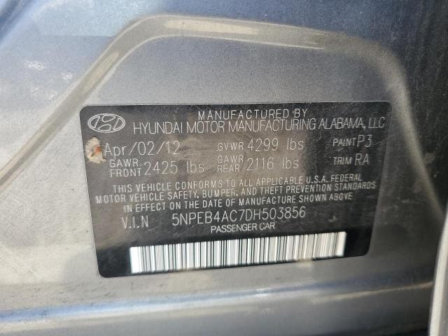 Photo 10 from auction – 2013 HYUNDAI SONATA GLS with VIN 5NPEB4AC7DH503856