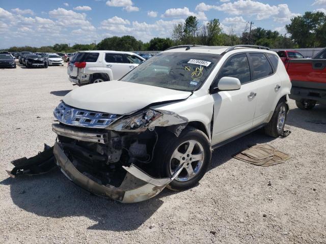Photo 2 from auction – 2004 NISSAN MURANO SL with VIN JN8AZ08T54W213512