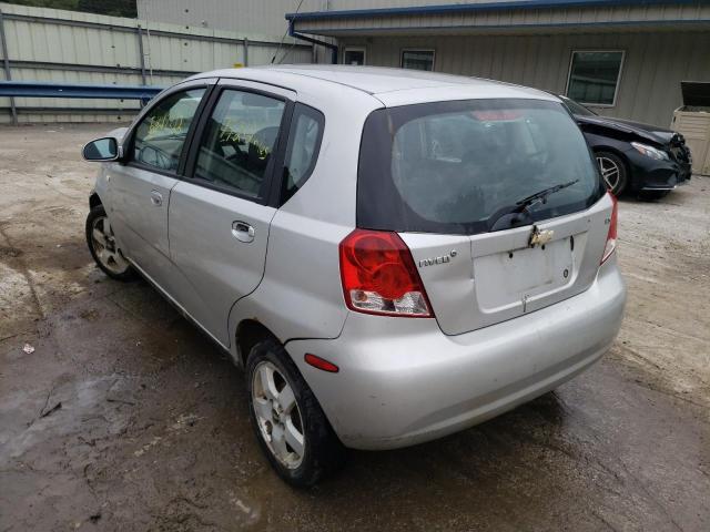 Photo 3 from auction – 2007 CHEVROLET AVEO BASE with VIN KL1TD66687B746105