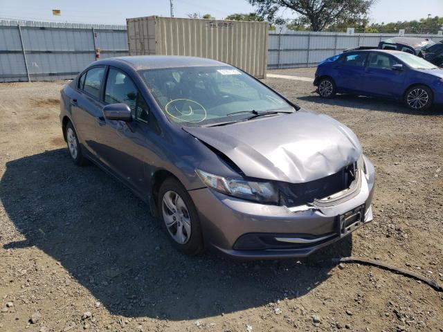 HONDA CIVIC LX 2014 with VIN 19XFB2F58EE271549 - Photo from auction