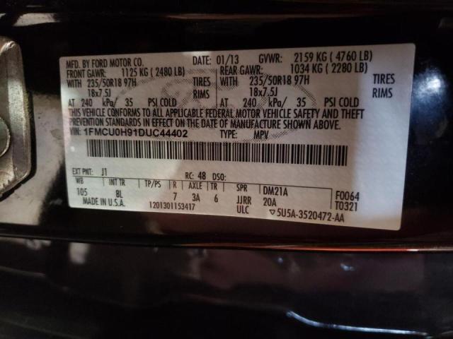Photo 10 from auction – 2013 FORD ESCAPE SEL with VIN 1FMCU0H91DUC44402