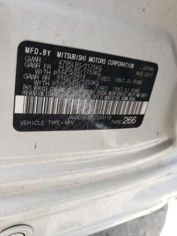 Photo 10 from auction – 2018 MITSUBISHI OUTLANDER with VIN JA4AD3A32JZ003119