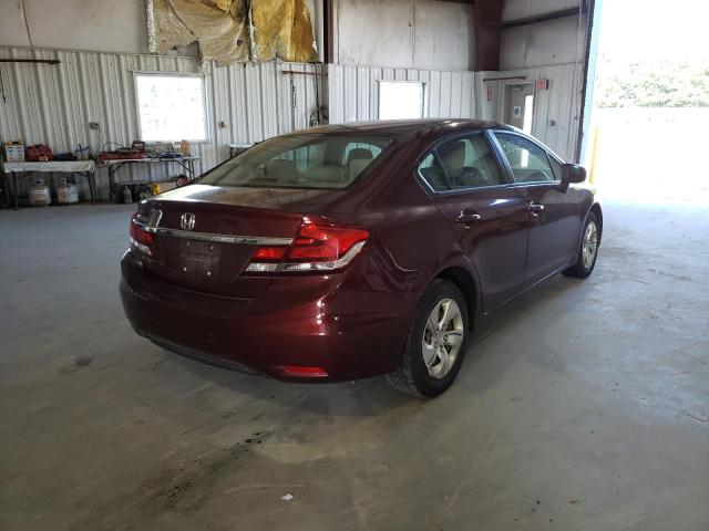 Photo 4 from auction – 2015 HONDA CIVIC LX with VIN 19XFB2F54FE229204