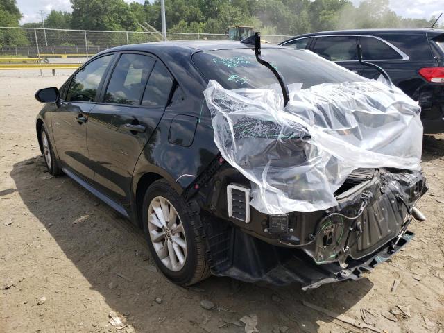 Photo 3 from auction – 2020 TOYOTA COROLLA LE with VIN JTDHPRAE8LJ007192