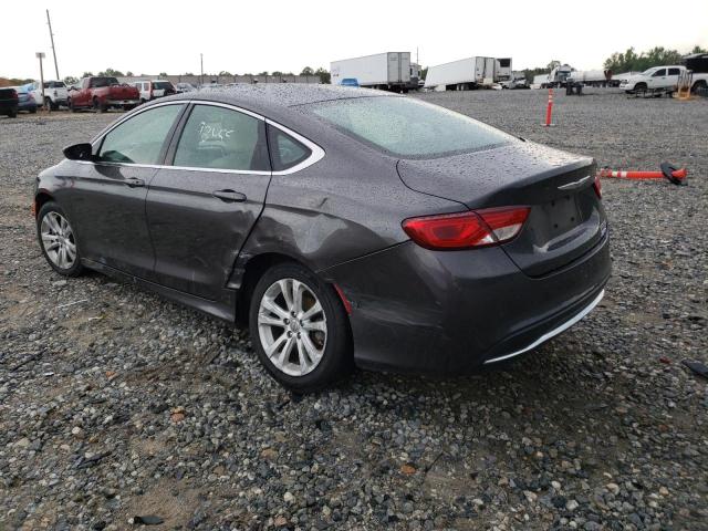 Photo 3 from auction – 2015 CHRYSLER 200 LIMITE with VIN 1C3CCCAB6FN716763