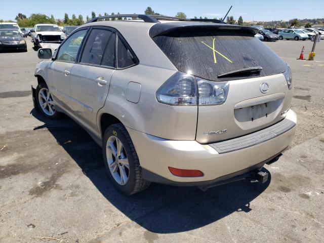 Photo 3 from auction – 2007 LEXUS RX 400H with VIN JTJGW31U572002872