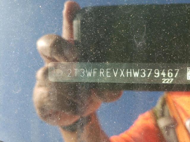 Photo 10 from auction – 2017 TOYOTA RAV4 XLE with VIN 2T3WFREVXHW379467