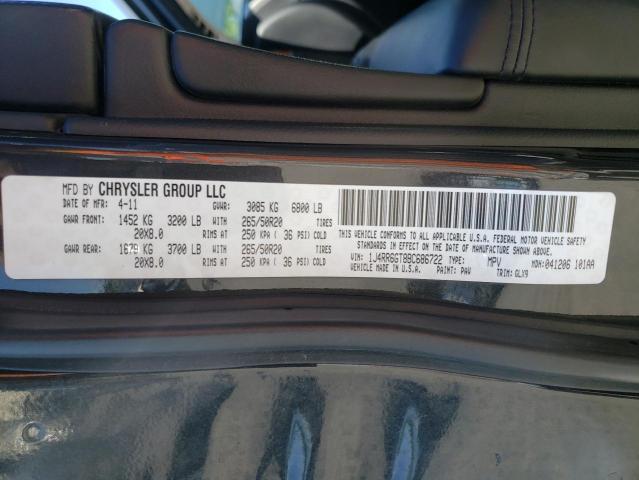 Photo 10 from auction – 2011 JEEP GRAND CHER with VIN 1J4RR6GT8BC686722