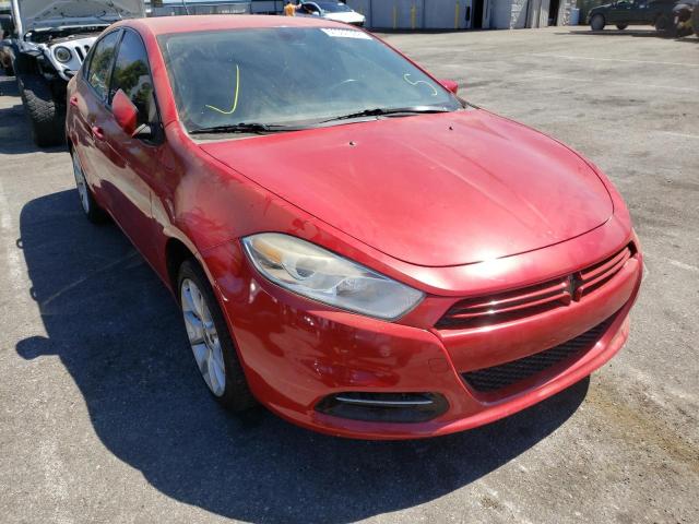 DODGE DART SXT 2013 with VIN 1C3CDFBA8DD110209 - Photo from auction