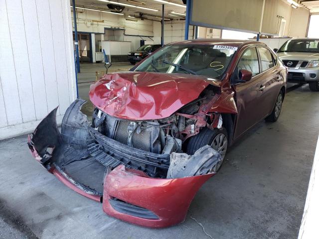 Photo 2 from auction – 2015 NISSAN SENTRA S with VIN 3N1AB7AP1FL657620