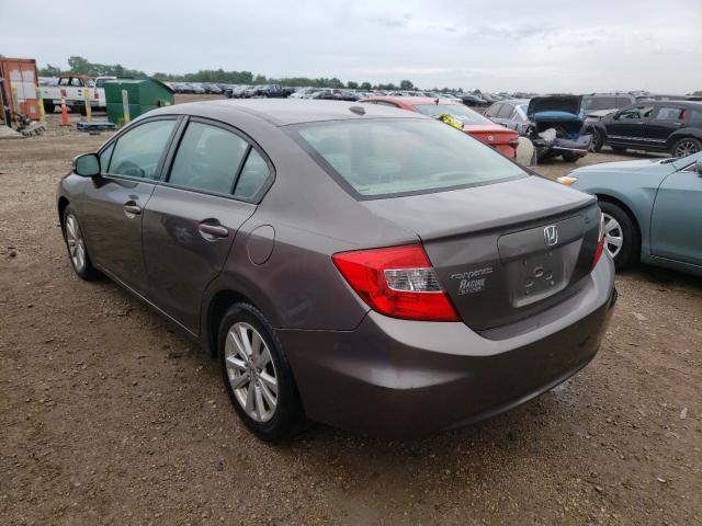 Photo 3 from auction – 2012 HONDA CIVIC EXL with VIN 19XFB2F93CE007218