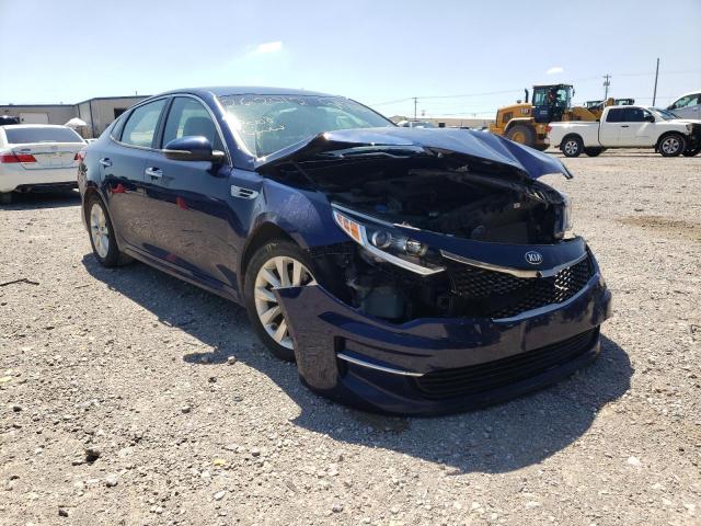 KIA OPTIMA LX 2018 with VIN 5XXGT4L36JG262012 - Photo from auction