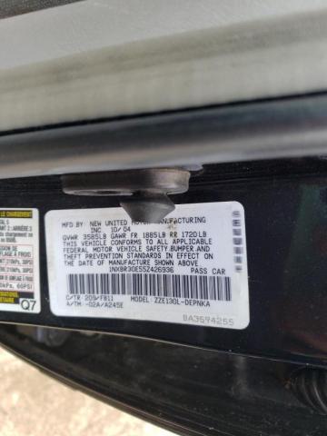 Photo 10 from auction – 2005 TOYOTA COROLLA CE with VIN 1NXBR30E55Z426936