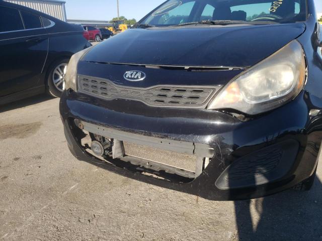 Photo 9 from auction – 2013 KIA RIO LX with VIN KNADM4A33D6110627