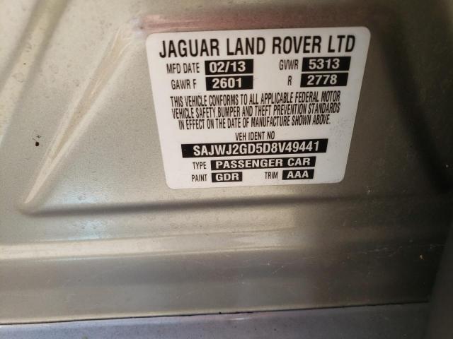 Photo 10 from auction – 2013 JAGUAR XJ with VIN SAJWJ2GD5D8V49441