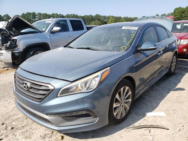 Photo 2 from auction – 2015 HYUNDAI SONATA SPO with VIN 5NPE34AF2FH043256