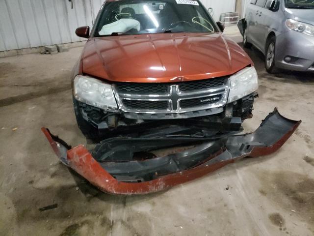Photo 9 from auction – 2012 DODGE AVENGER SX with VIN 1C3CDZCB2CN162615
