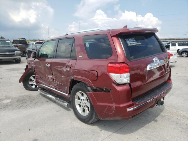 Photo 3 from auction – 2013 TOYOTA 4RUNNER SR with VIN JTEZU5JR6D5055689