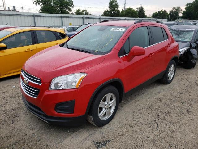 Photo 2 from auction – 2015 CHEVROLET TRAX 1LT with VIN KL7CJLSB9FB073209