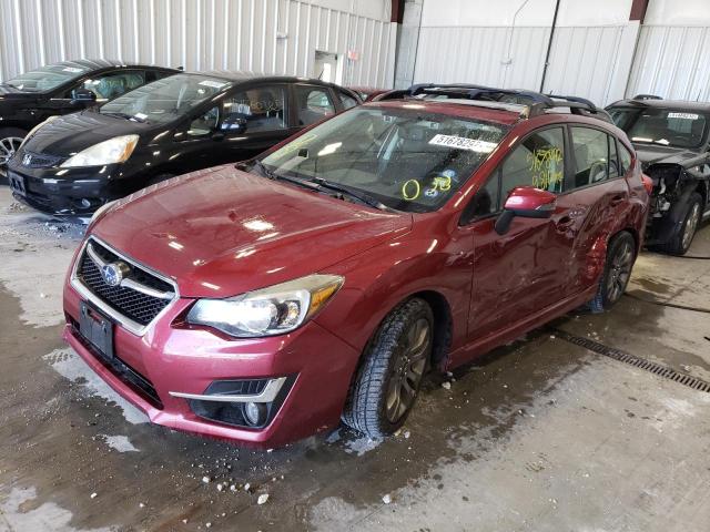 Photo 2 from auction – 2015 SUBARU IMPREZA SP with VIN JF1GPAY67F8235584