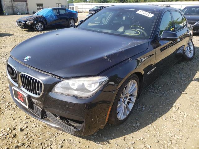 Photo 2 from auction – 2014 BMW 750 LXI with VIN WBAYF8C52ED653742
