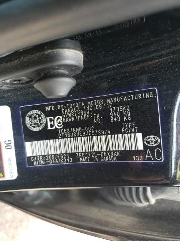 Photo 10 from auction – 2018 TOYOTA COROLLA L with VIN 2T1BURHE9JC978974