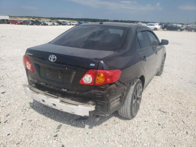 Photo 4 from auction – 2009 TOYOTA COROLLA BA with VIN JTDBL40E599072887