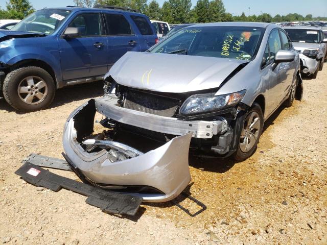Photo 2 from auction – 2015 HONDA CIVIC LX with VIN 2HGFB2F51FH501911