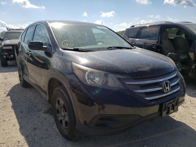 HONDA CR-V LX 2014 with VIN 2HKRM4H33EH627593 - Photo from auction