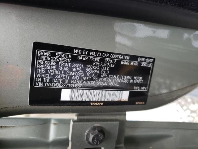 Photo 10 from auction – 2007 VOLVO XC90 3.2 with VIN YV4CN982771391657