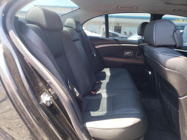 Photo 6 from auction – 2008 BMW 750 with VIN WBAHL83568DT11398