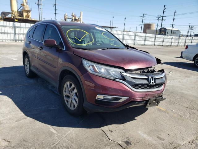 HONDA CR-V EXL 2016 with VIN 2HKRM3H75GH553951 - Photo from auction