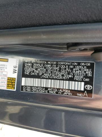 Photo 10 from auction – 2009 TOYOTA SCION TC with VIN JTKDE167490287877